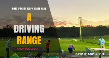 Sunset Golf Course Driving Range: Availability and Features Explained
