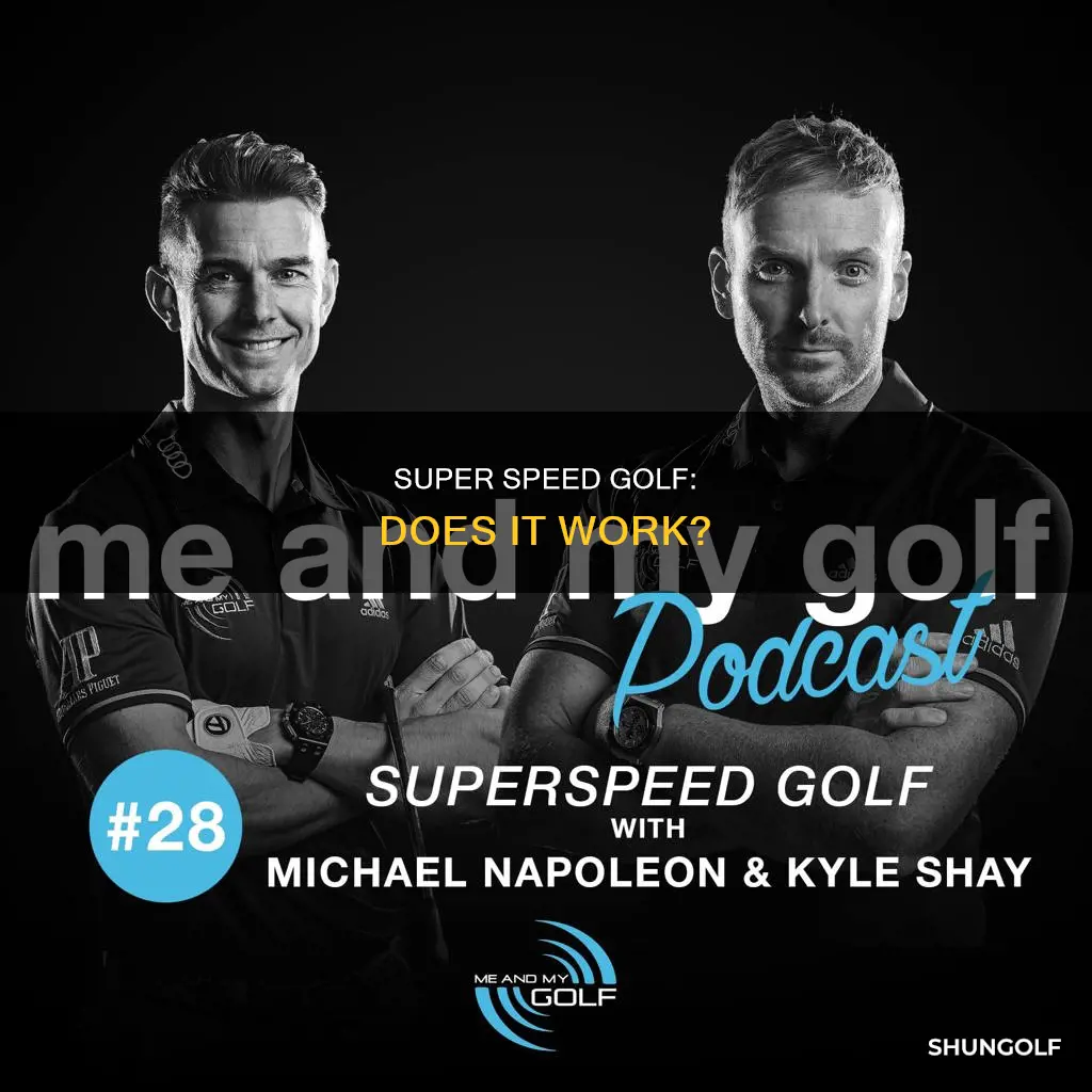 does super speed golf work