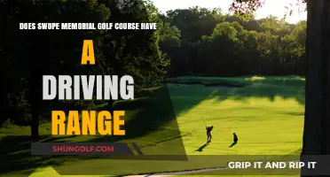 Swope Memorial Golf Course: Driving Range Availability Explained
