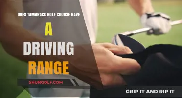 Tamarack Golf Course: Driving Range Availability and Practice Facilities