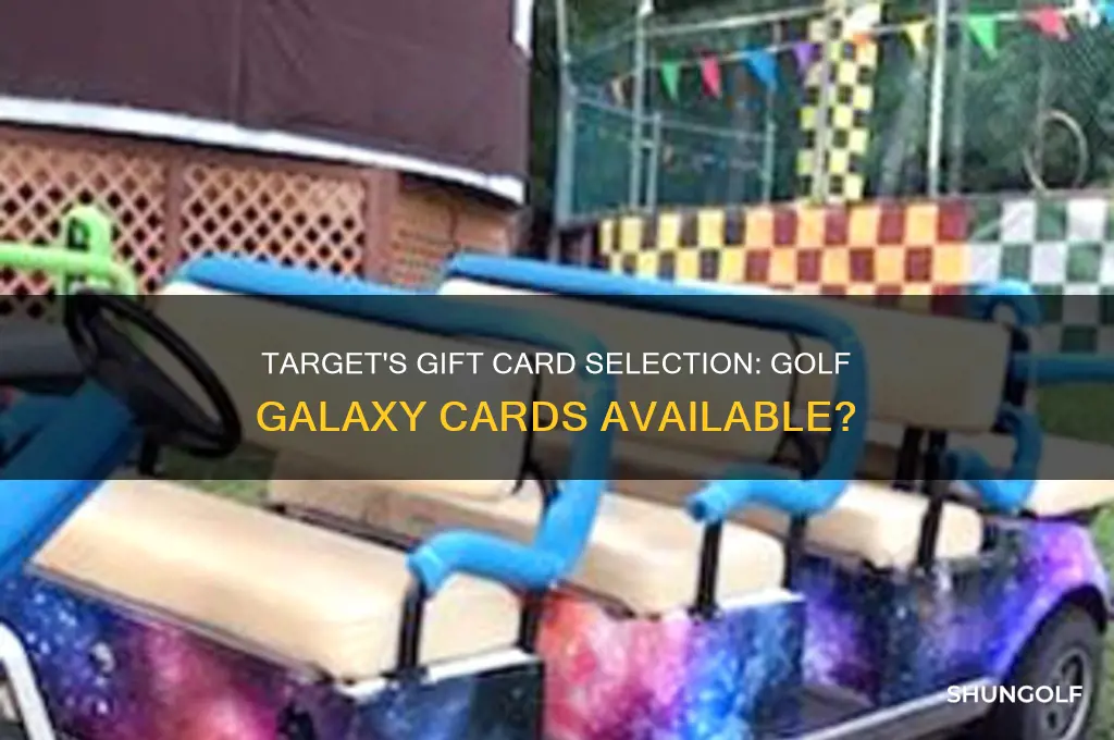 does target sell golf galaxy gift cards
