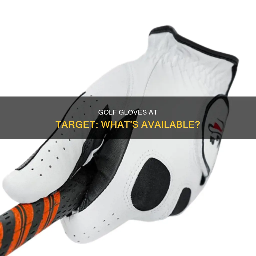 does target sell golf gloves