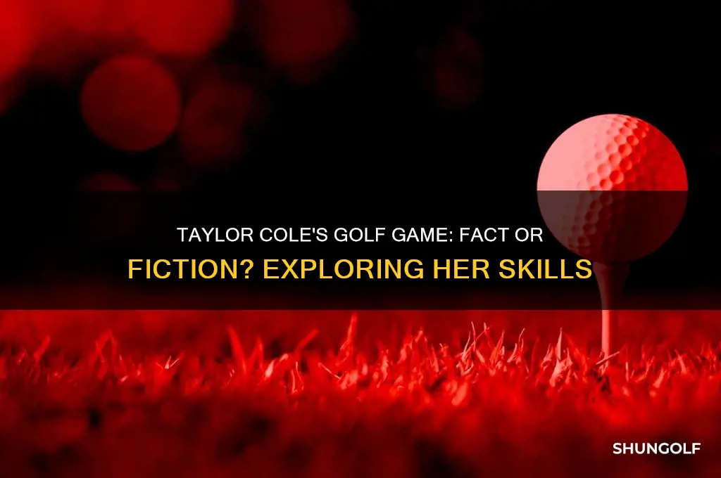 does taylor cole play golf