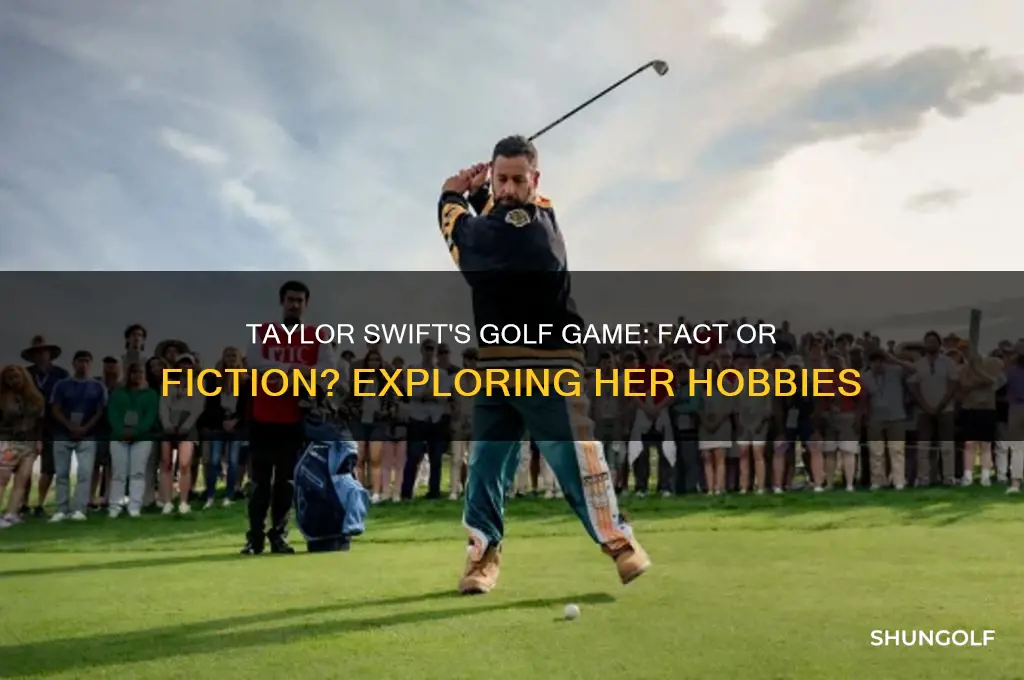 does taylor swift play golf