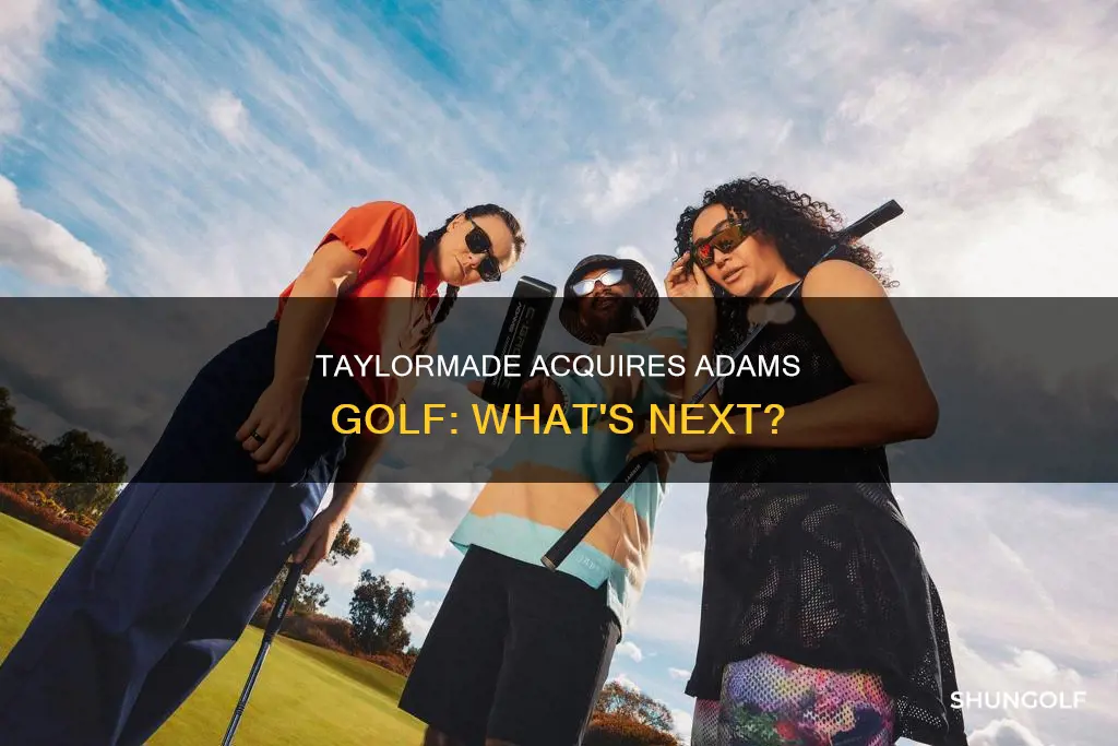does taylormade own adams golf