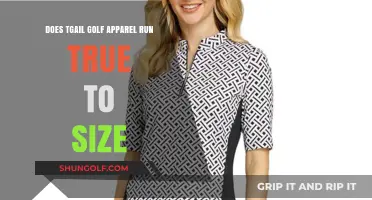 Does TGAIL Golf Apparel Fit True to Size? A Guide