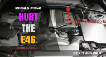 Golf Tee Mod: Does It Damage Your E46's Performance?