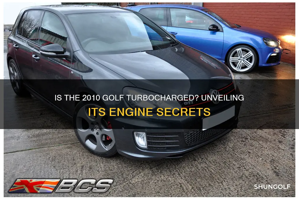 does the 2010 golf have a turbo