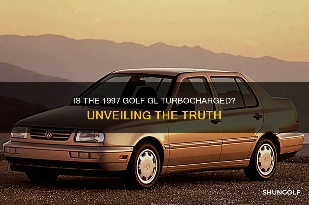 does the 97 golf gl have a turbo