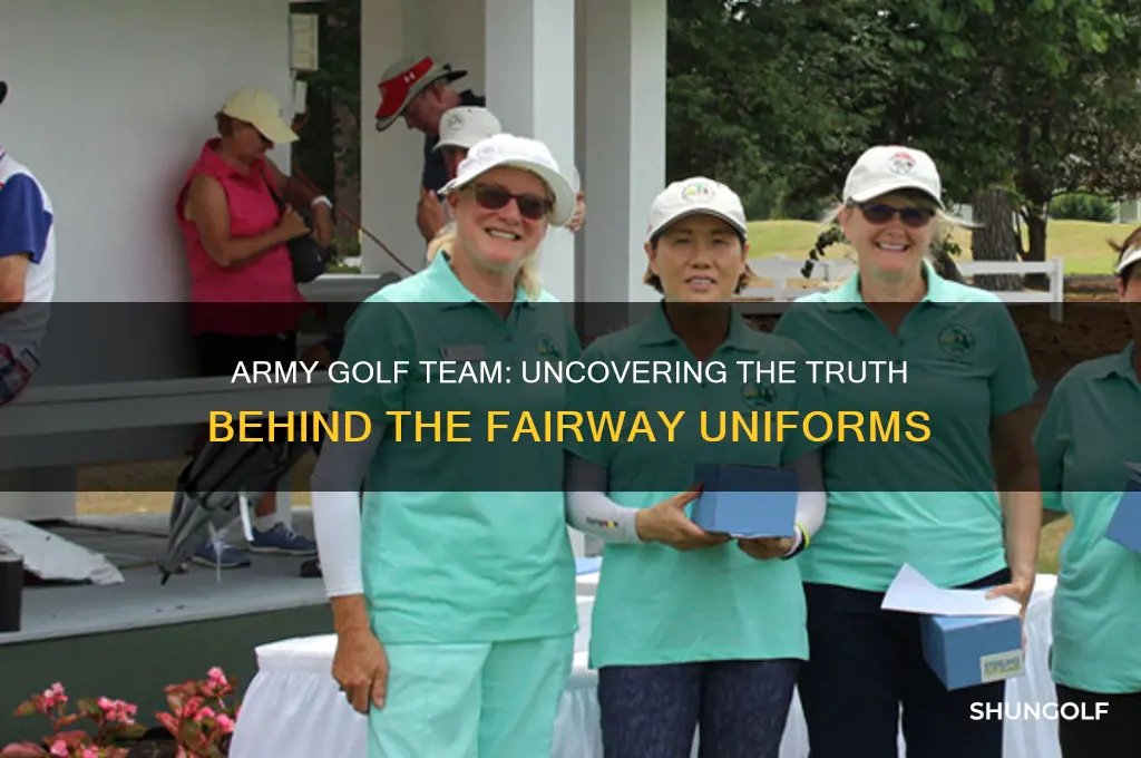does the army have a golf team