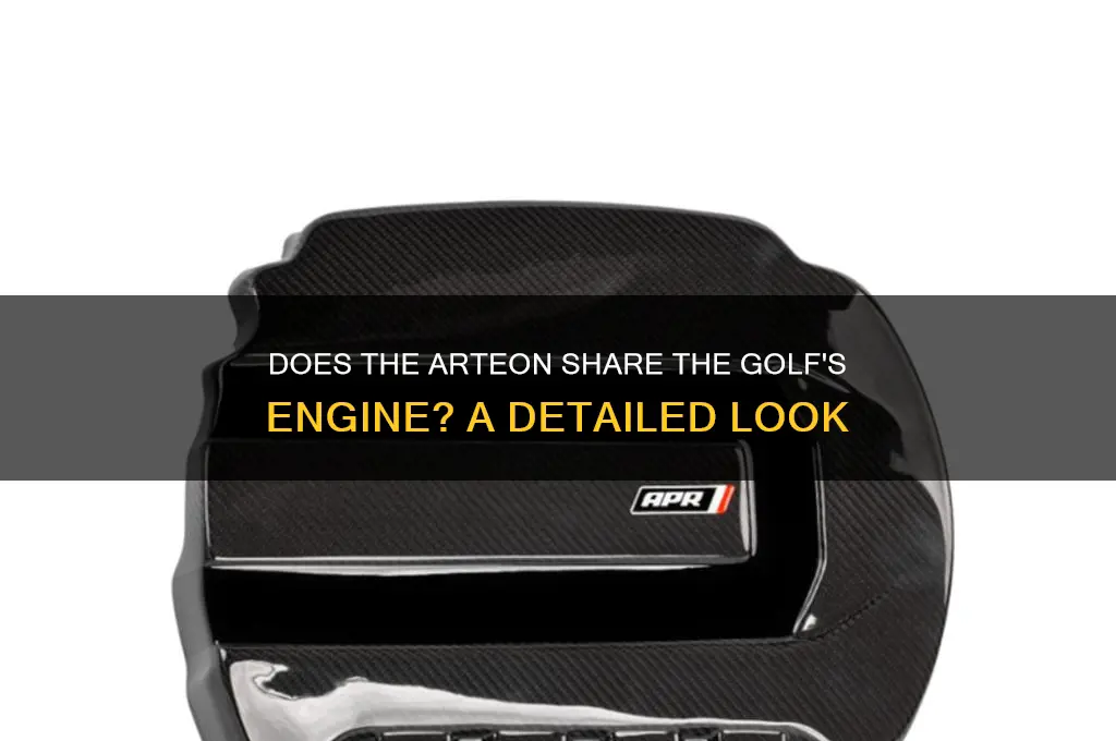 does the arteon have a golf engine