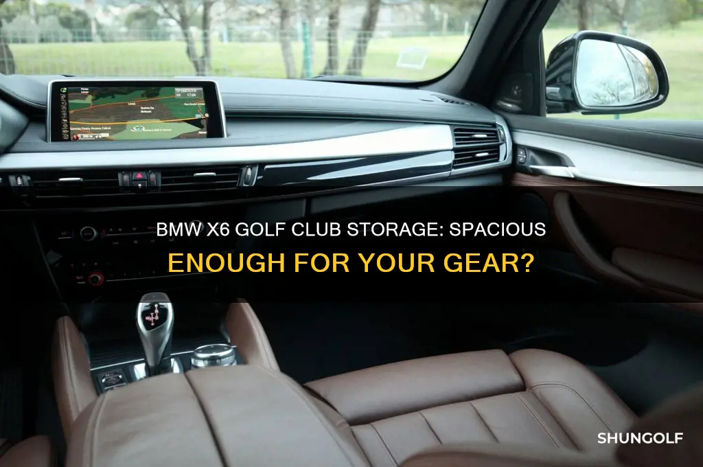 does the bmw x6 have room for golf clubs