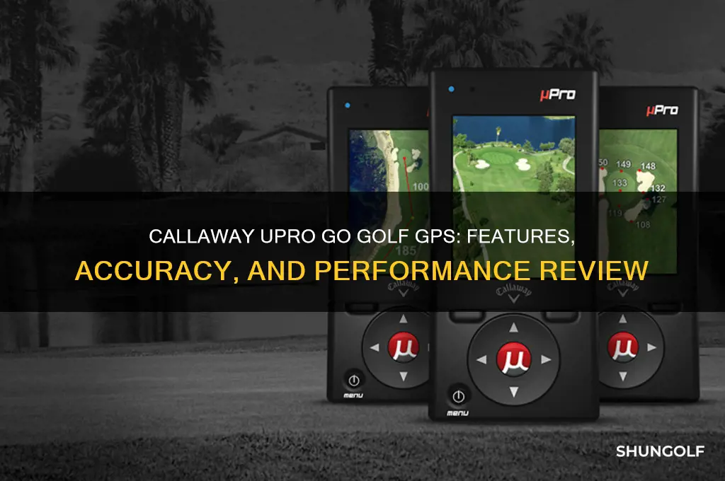 does the callaway upro go golf gps
