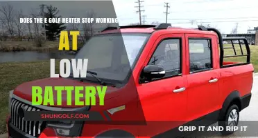 E-Golf Heater Malfunction: Low Battery Impact Explained