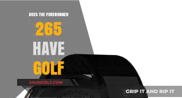 Forerunner 245: Golf Tracking and More