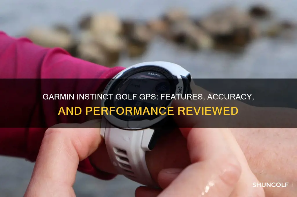 does the garmin instinct have golf gps