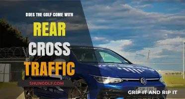 Golf Rear Cross Traffic Alert: Does It Come Standard?