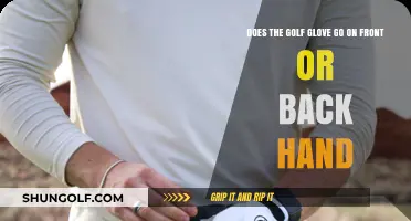 Golf Glove Placement: Front or Back Hand? A Clear Guide