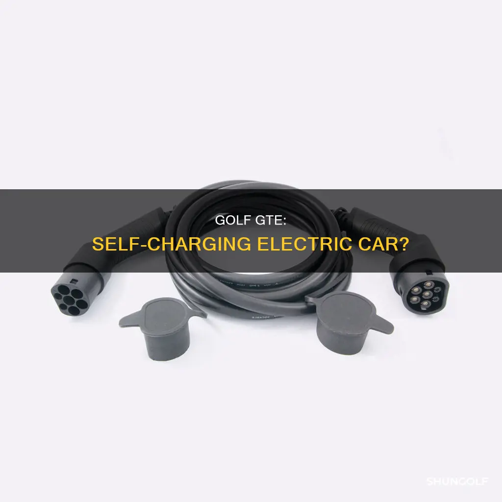 does the golf gte charge itself