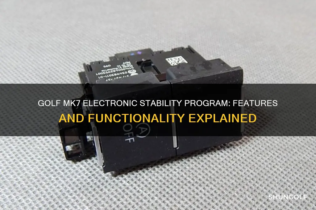 does the golf mk7 have electronic stability program
