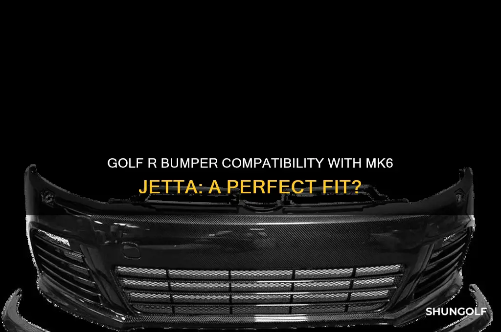 does the golf r bumper fit the mk6 jetta