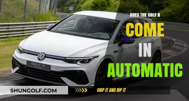 Golf R Transmission Options: Automatic Availability Explained