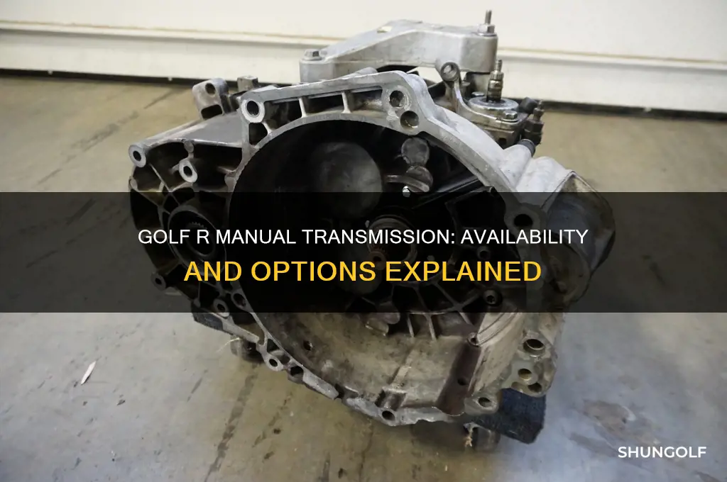 does the golf r come in manual