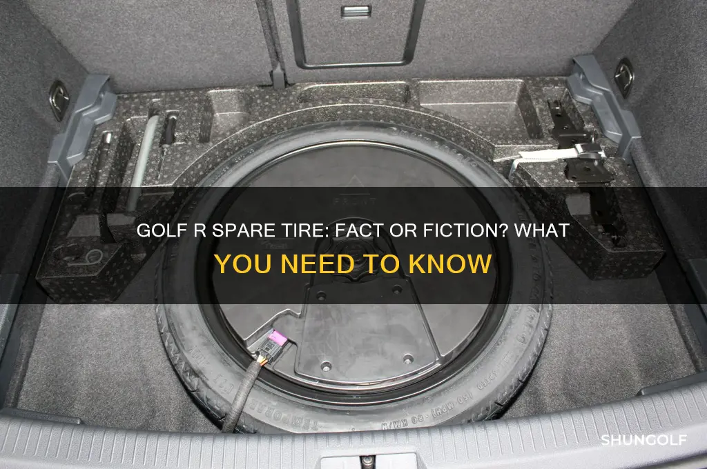 does the golf r have a spare
