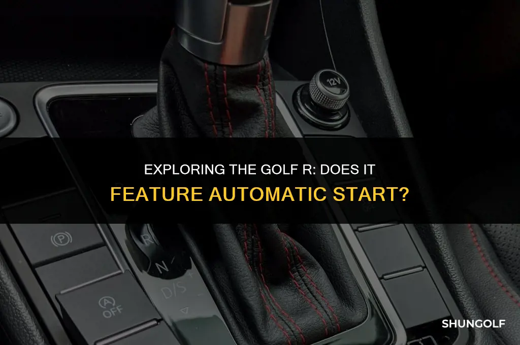 does the golf r have automatic start