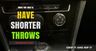 Golf R Shifter: Shorter Throws for Enhanced Driving Experience?