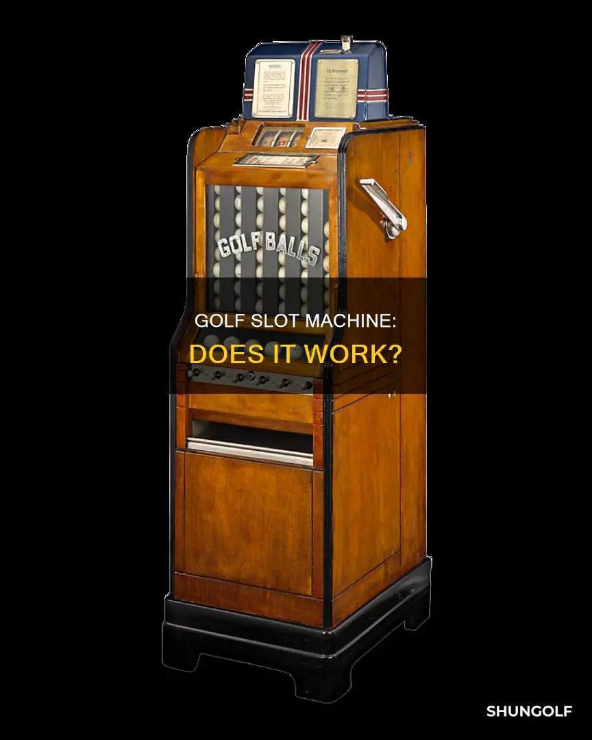 does the golf slot machine work