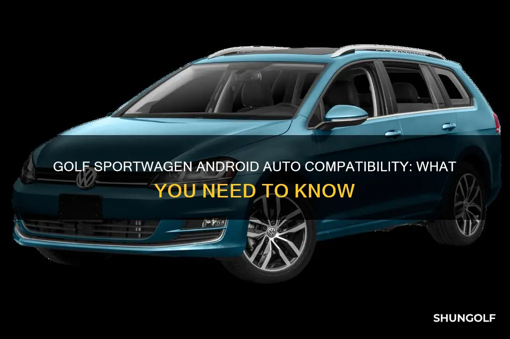does the golf sportwagen come with android auto