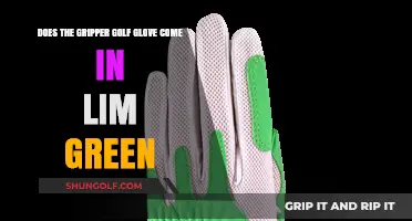 Lime Green Gripper Golf Glove: Availability and Style Options