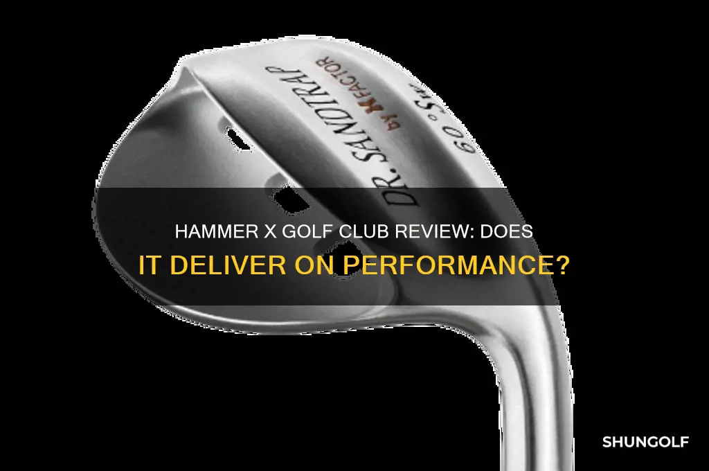 does the hammer x golf club really work