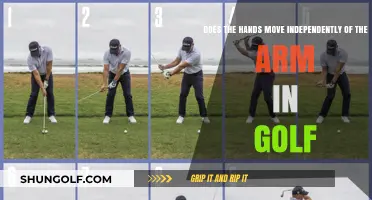 Golf Swing Mechanics: Do Hands Move Independently of the Arm?