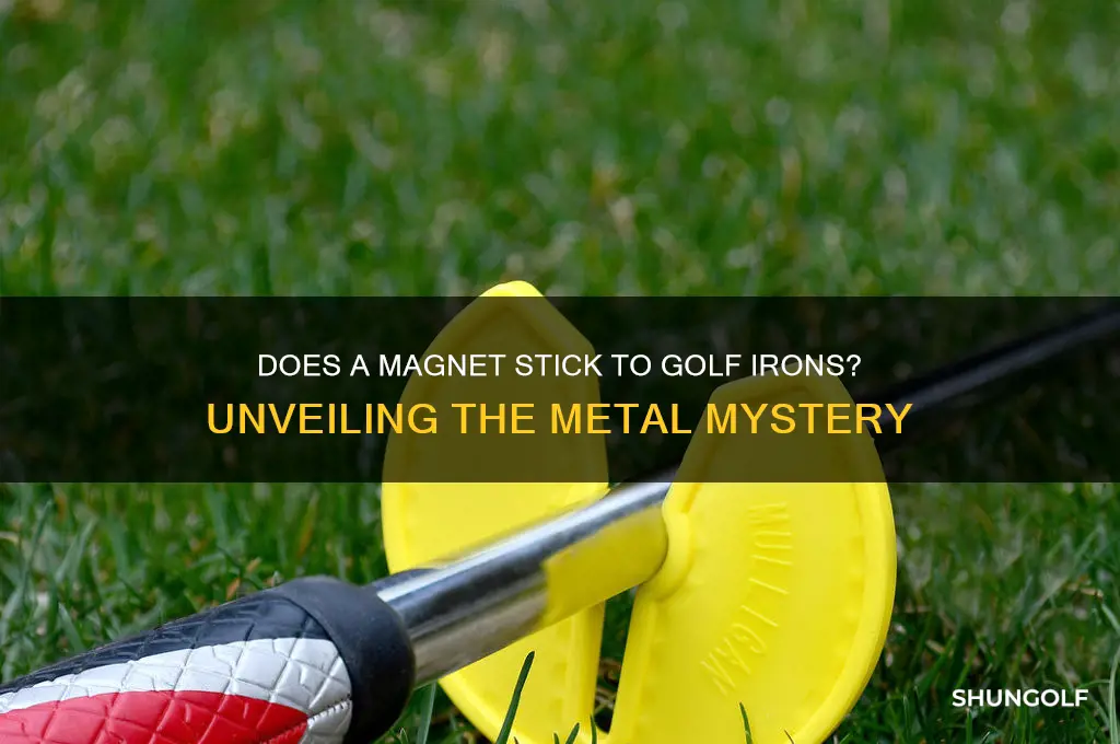 does the magnet stcks to golf irons