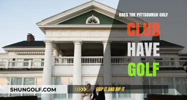 Exploring Pittsburgh Golf Club: Does It Offer Golfing Facilities?