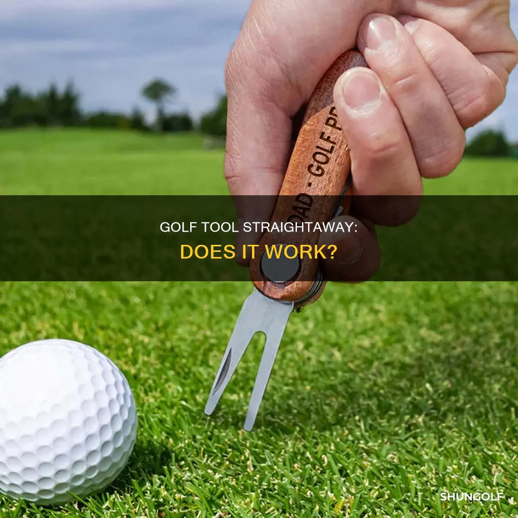 does the straightaway golf tool work