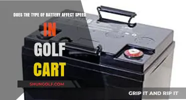 How Battery Type Impacts Golf Cart Speed and Performance