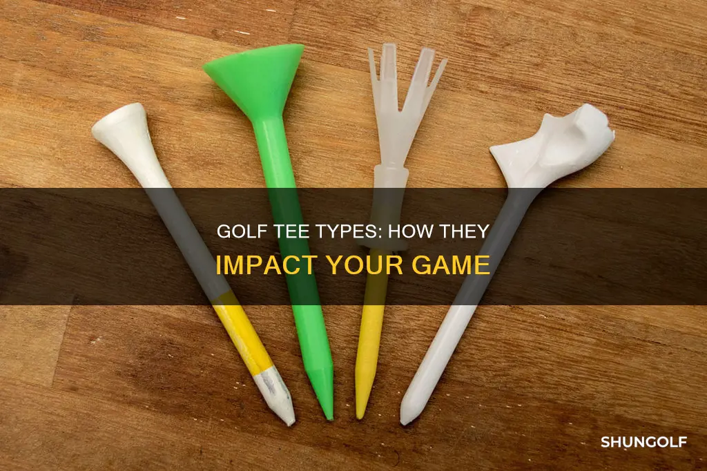 does the type of golf tee