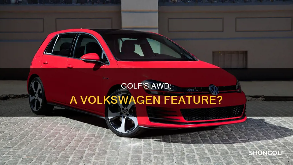 does the volkswagen golf have awd