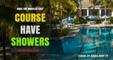 Does Wheeler Golf Course Offer Shower Facilities for Players?