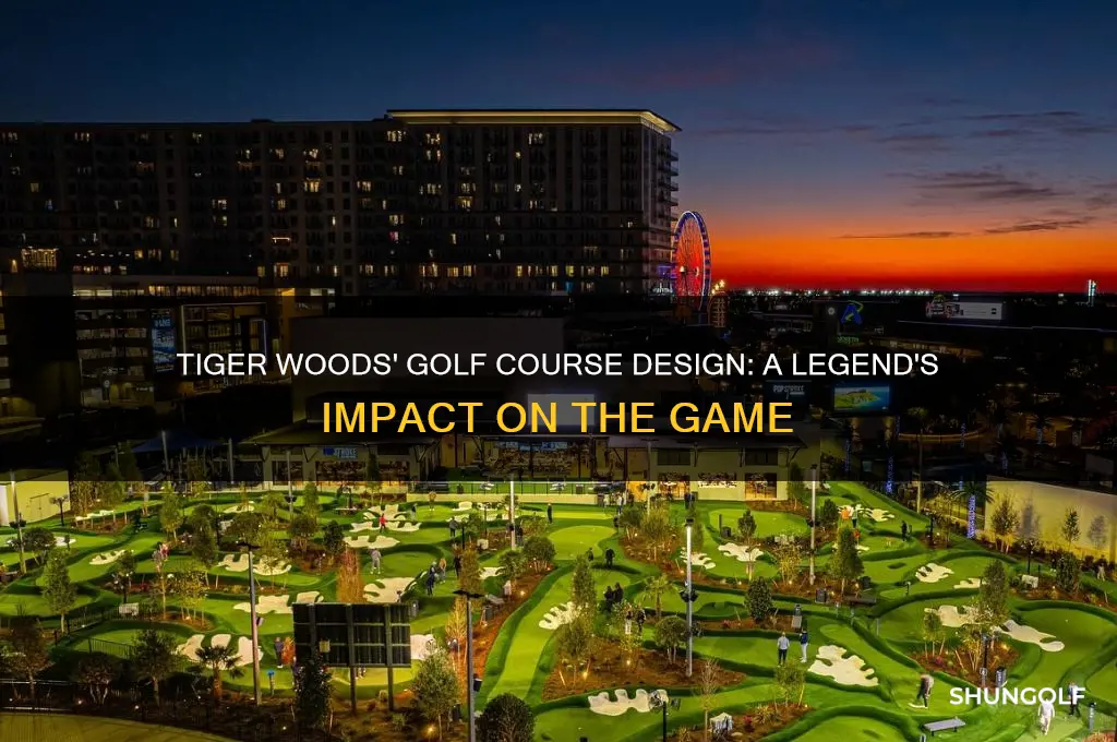does tiger woods design golf courses