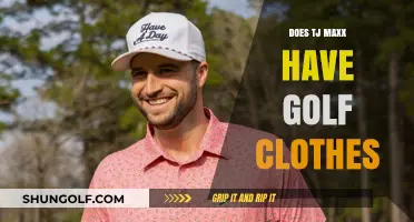 Golf Clothes at TJ Maxx: What to Expect