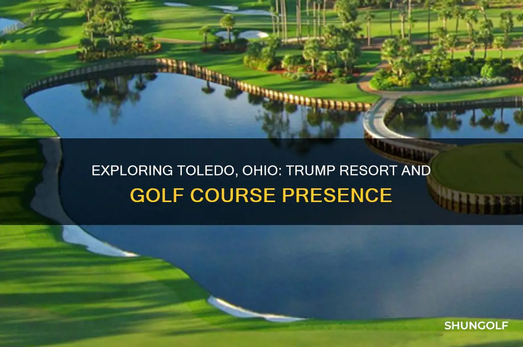 does toledo ohio have a trump resort and golf course