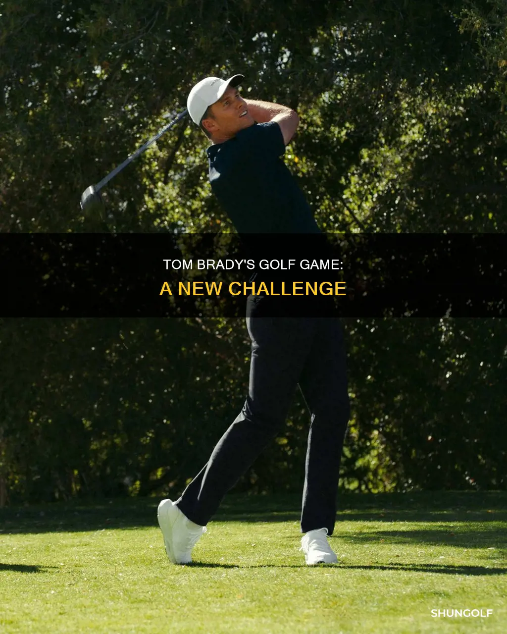 does tom brady golf