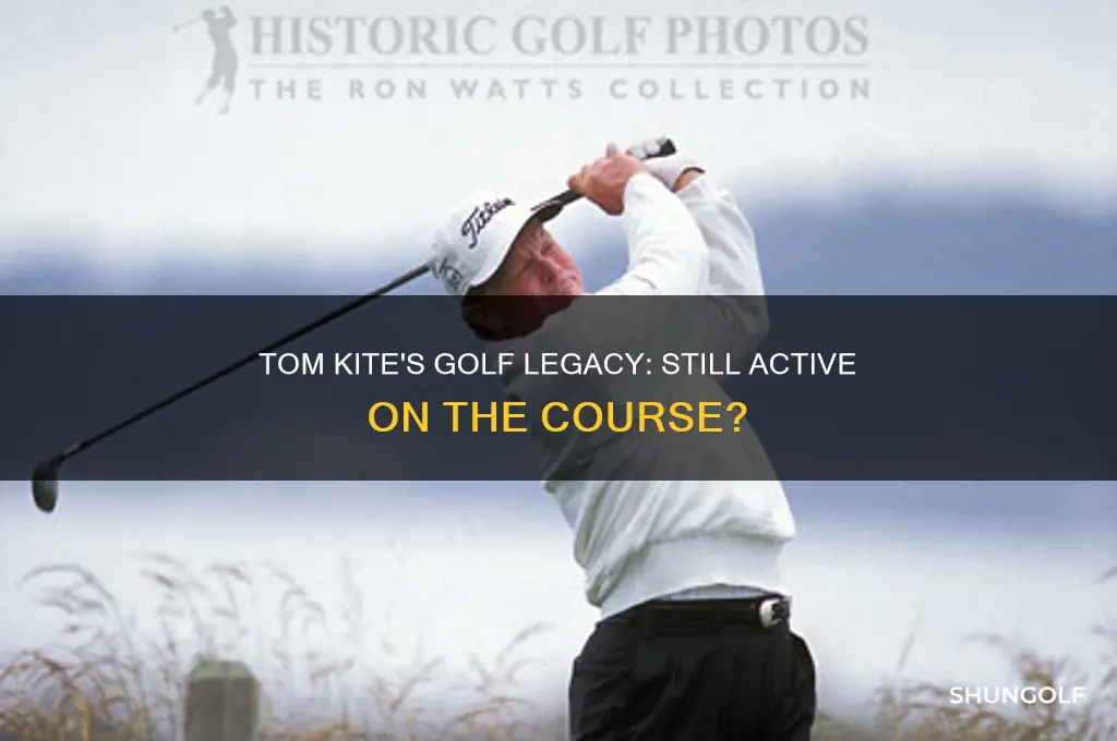 does tom kite still play golf