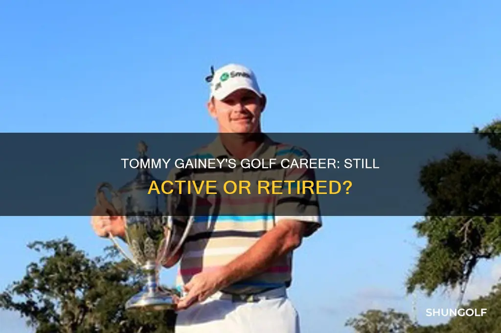 does tommy gainey still play golf