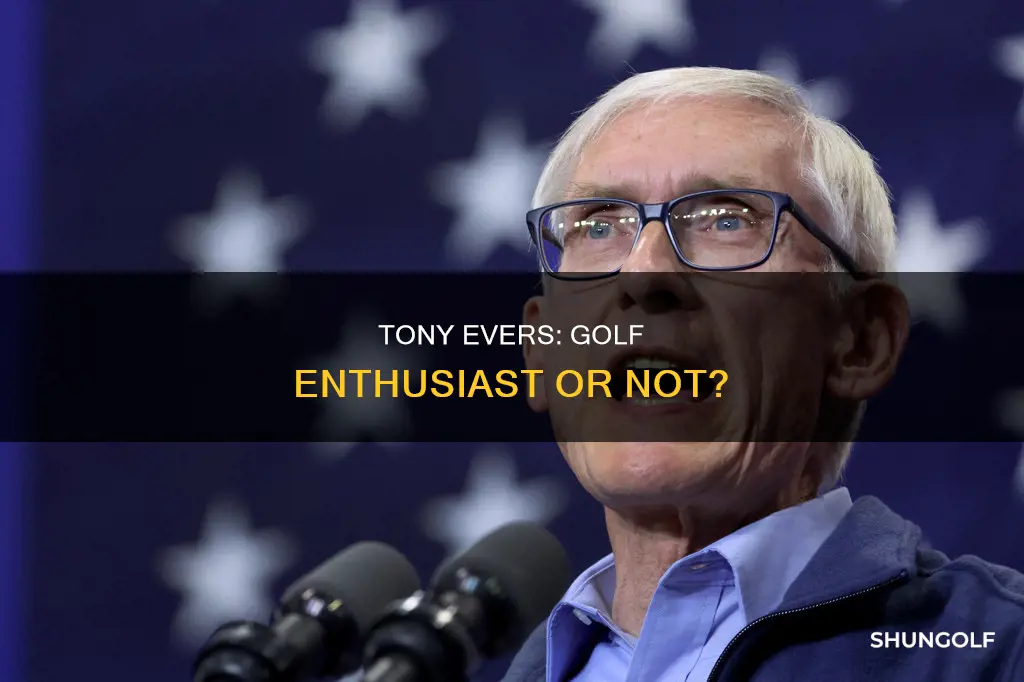 does tony evers golf