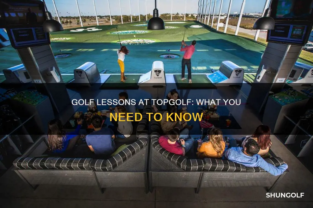 does topgolf have golf lessons